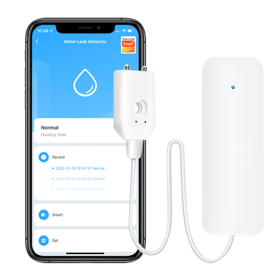 Туя Умный Wi-Fi Сенсор утечки воды Детектор наводнений Умная жизнь APP Уведомление Уведомления Тревога Домашняя безопасность