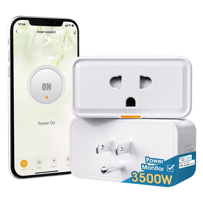 Купить Туя сок Тайминг Монитор питания Умная жизнь Alexa Google Home WIFI Умный плагин 16A Socket Smart Home Производство в сети