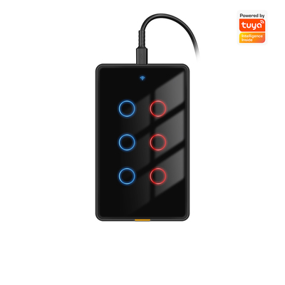 Tuya WiFi Wall Touch Switch Type C, Wireless RF433, с таймером и голосовым управлением, совместим с Alexa, Google Home и Smart Home Apps