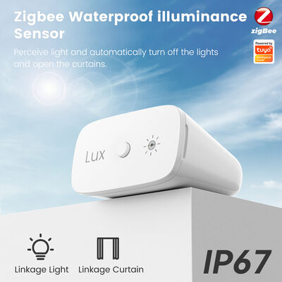 buy Zigbee Tuya Smart Home Световое освещение Сенсор Световое освещение детектор детектор сенсор DIY Связанный занавес IP67 водонепроницаемый и пылестойкий Производство в сети