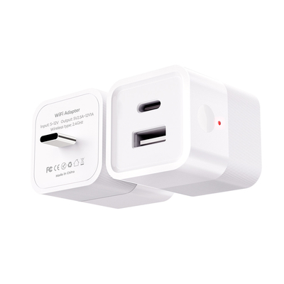 Хорошая цена Tuya Smart WIFI Mini портативный адаптер питания переключатель 5V Micro USB Type-C зарядное устройство подключатель беспроводное приложение Время голосовой работы с Alexa для световых полос онлайн