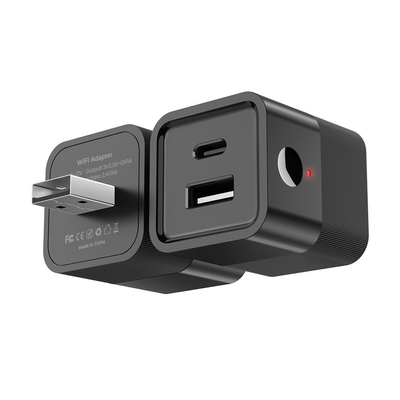 Хорошая цена Tuya Mini Smart WiFi Power Adapter 5V Micro USB & Type-C зарядное устройство с APP-схемой, голосовым управлением, совместимостью Alexa для световых полос онлайн