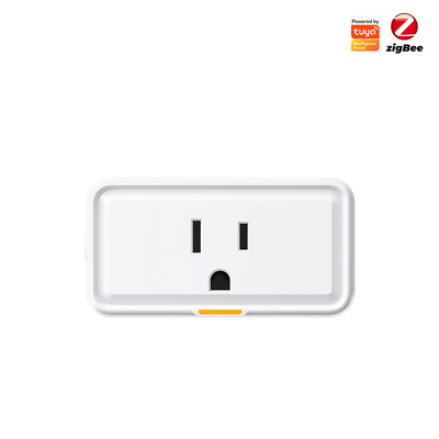 Хорошая цена Zigbee Socket Tuya Smart Home US Wireless Plug с монитором питания Дистанционное управление APP Голос Tmall Genie Время выключателя онлайн