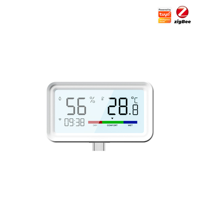 Хорошая цена Tuya ZigBee беспроводный гигрометр и термометр сенсор онлайн